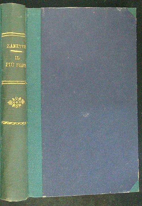 Il  più forte - Emilio Zanette - copertina