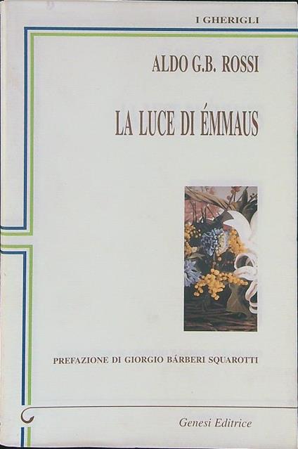 La  luce di Emmaus - A.G.B. Rossi - copertina