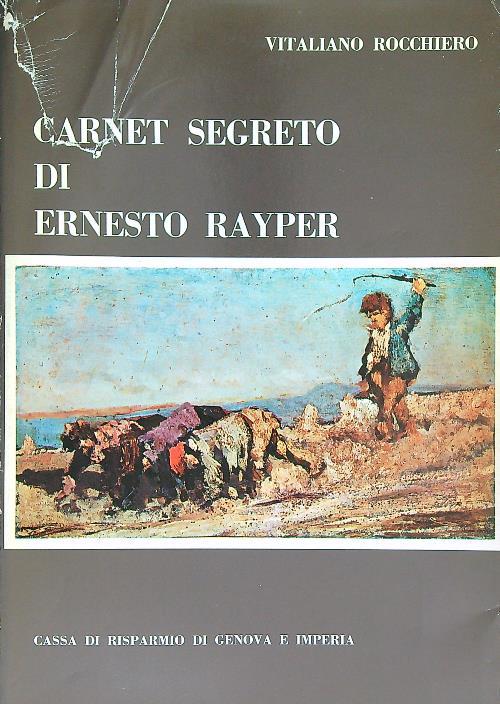 Carnet segreto di Ernesto Rayper - Vitaliano Rocchiero - copertina