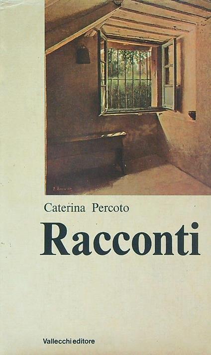 Racconti - Caterina Percoto - copertina