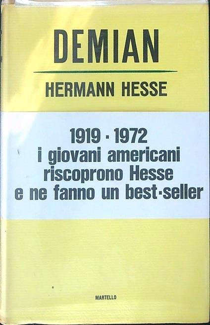 Demian - Hermann Hesse - copertina