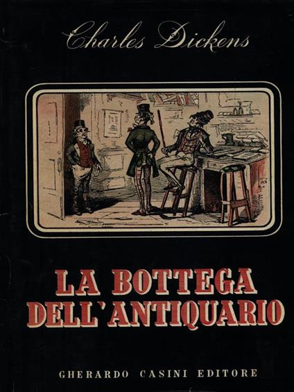 La bottega dell'antiquario - Charles Dickens - copertina