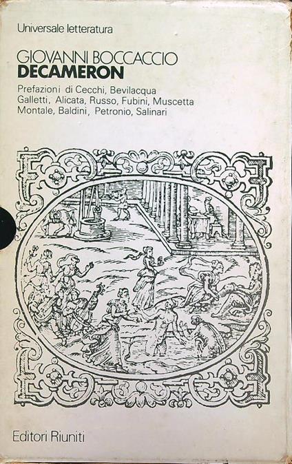 Decameron. 3vv - Giovanni Boccaccio - copertina
