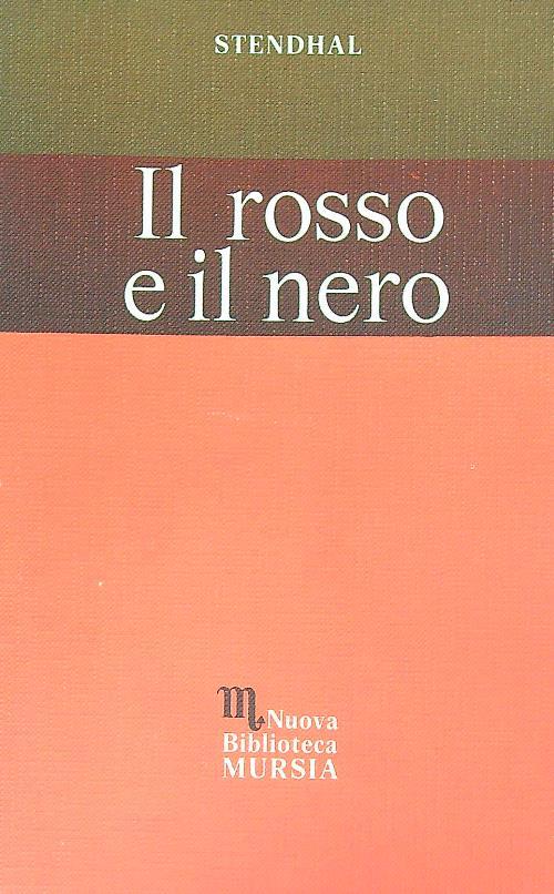 Il rosso e il nero - Stendhal - copertina