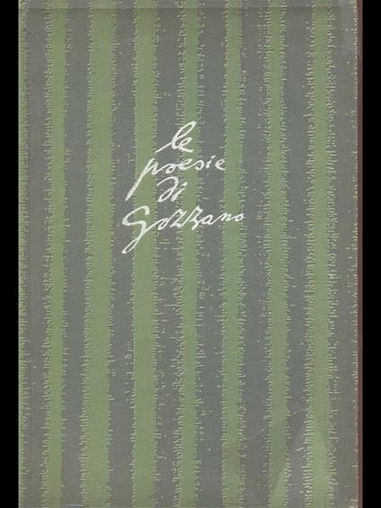 Le poesie - Guido Gozzano - copertina