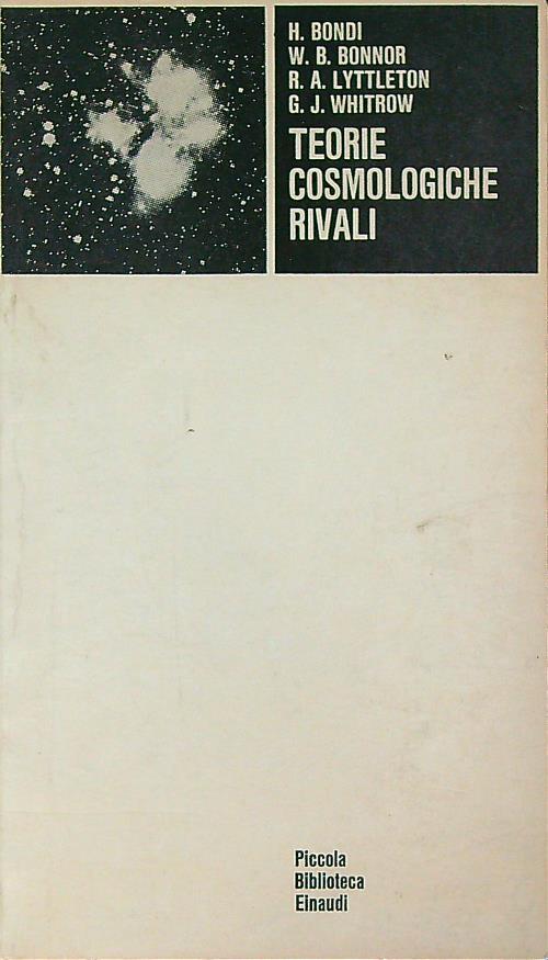 Teorie cosmologiche rivali - copertina