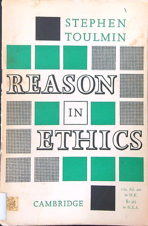 Reason in ethics - Steohen Toulmin - copertina