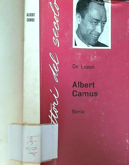 Albert Camus - Robert De Luppè - copertina