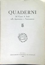 Quaderni del centro di studi sulla deportazione e l'internamento 5