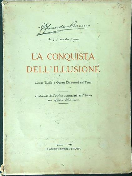 La  conquista dell'illusione - copertina