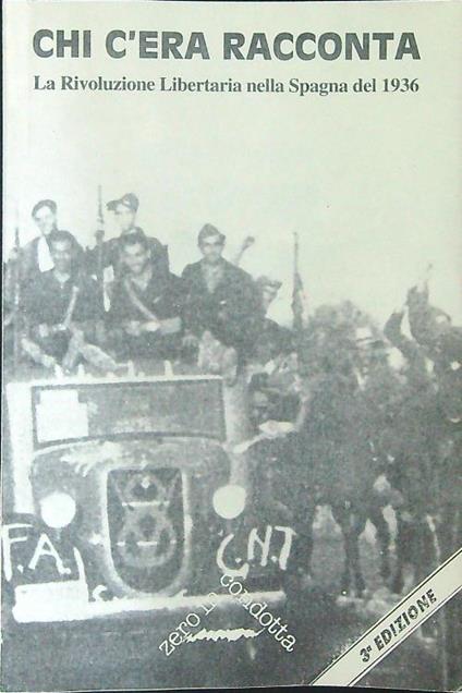 Chi c'era racconta - copertina