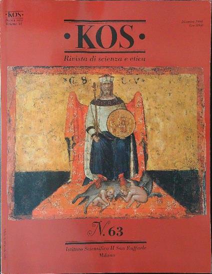 KOS n 63 / 1990 - copertina