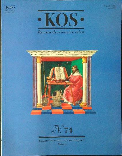 KOS n 74 / 1991 - copertina