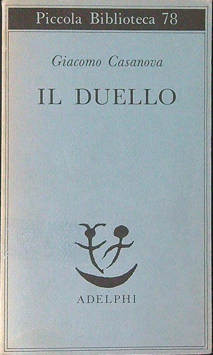 Il  duello - Giacomo Casanova - copertina