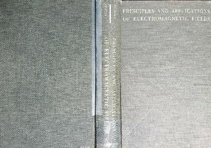 Principles and Applications of Electromagnetic Fields - Robert Plonsey - copertina