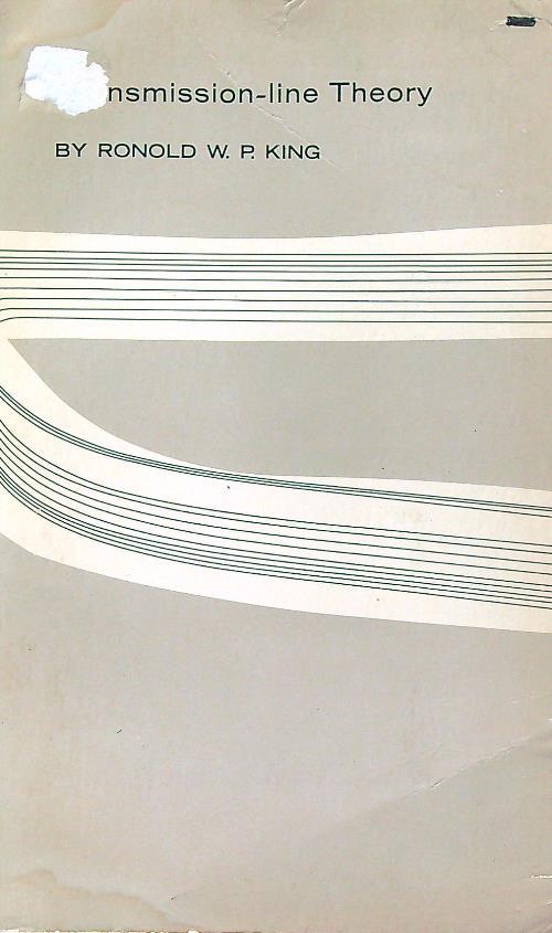 Transmission-line Theory - Ronold King - copertina