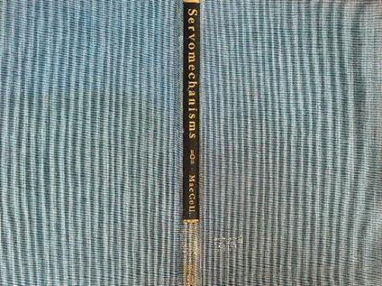 Fundamental theory of servomechanisms - Leroy MacColl - copertina