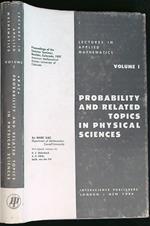 Probability and Related Topics in Physical Sciences