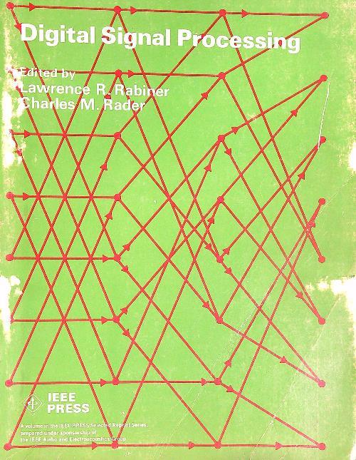 Digital Signal Processing - Lawrence Rabiner - copertina
