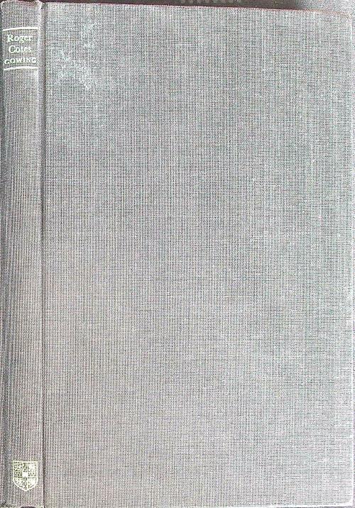 Roger Cotes - Natural Philosopher - Ronald Gowing - copertina