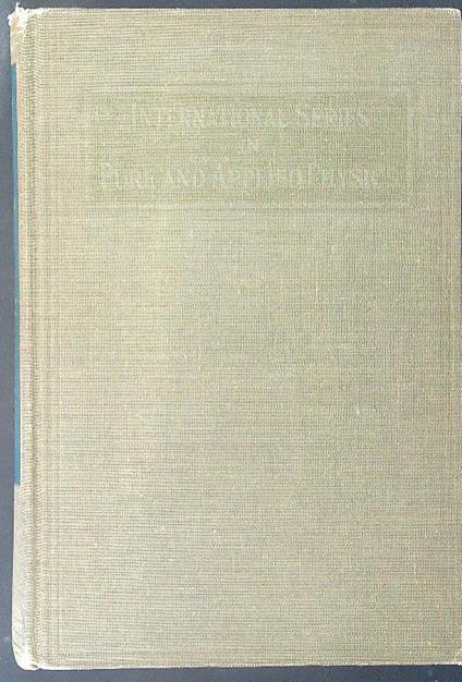 International series in pure and applied physics - copertina