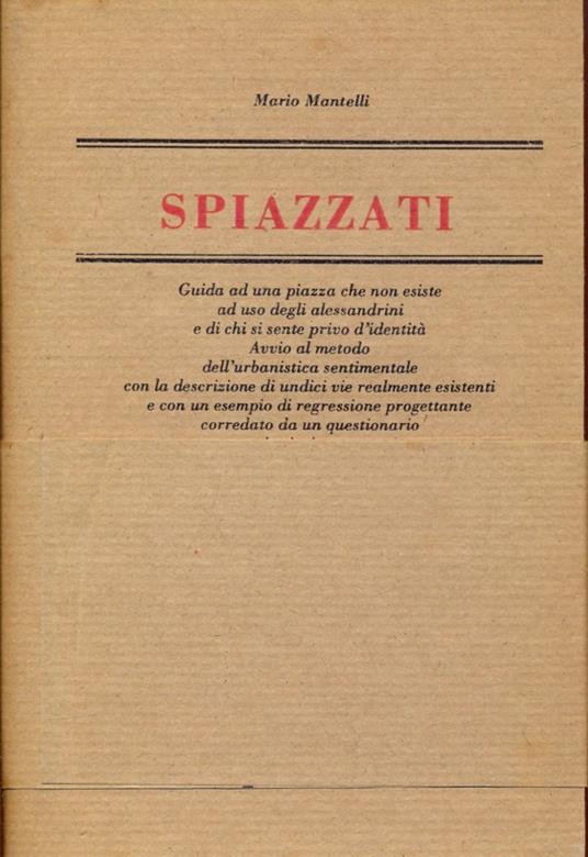 Spiazzati  - Mario Mantelli - copertina