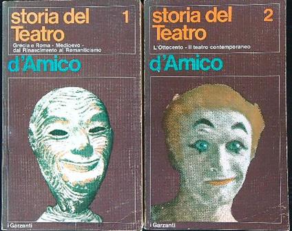 Storia del Teatro. 2 Volumi - Silvio D'Amico - copertina