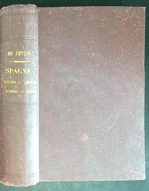 Spagna - Edmondo De Amicis - copertina