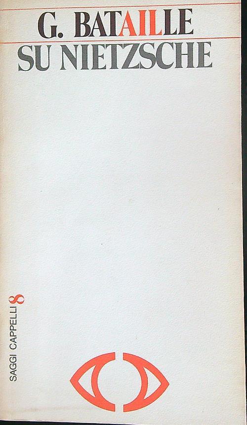 Su Nietzsche - G. Bataille - copertina