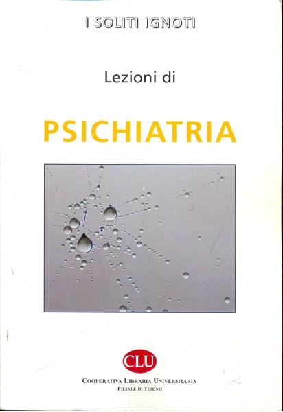 Lezioni di psichiatria - copertina