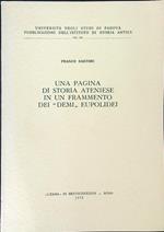 Una  pagina di storia Ateniese in un frammento dei demi eupolidei
