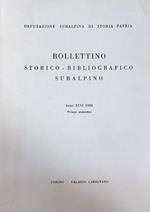 Bollettino storico bibliografico subalpino Anno XCVI 1998