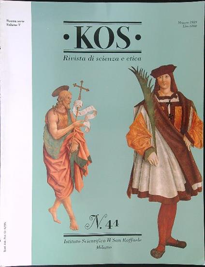 KOS 44 / Maggio 1989 - copertina