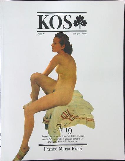 KOS Vol 11 Dal n 11 al n 19 / 1985 - copertina
