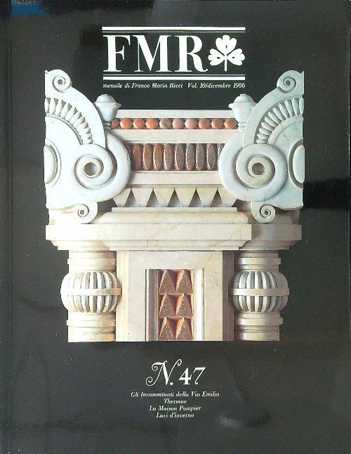 FMR Dal n 44 al n 47 - 1986 - copertina