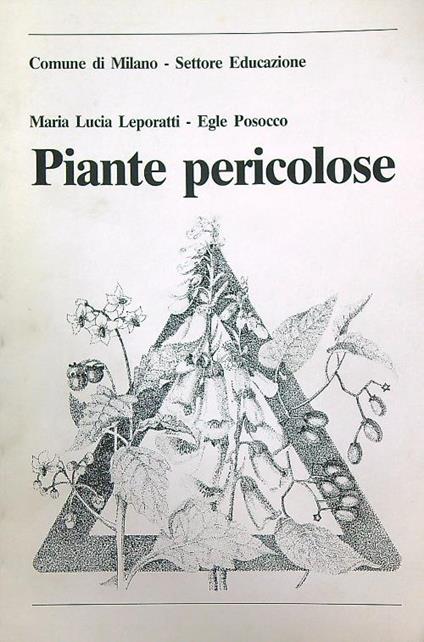 Piante pericolose - Maria Leporatti - copertina
