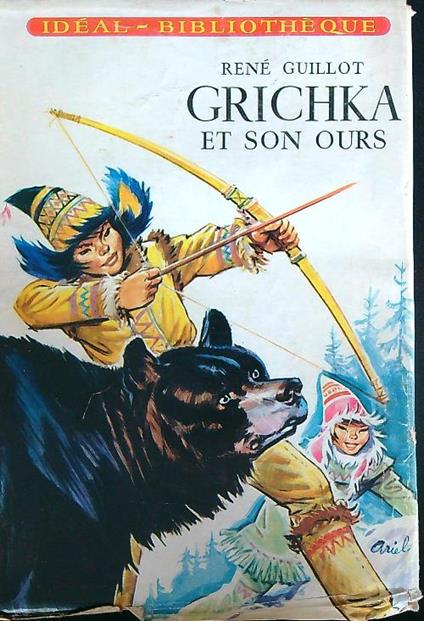 Grichka et les loups - Rene Guillot - copertina