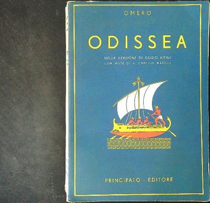 Odissea - Omero - copertina