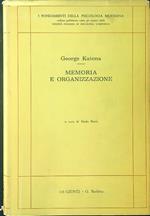 Memoria e organizzazione