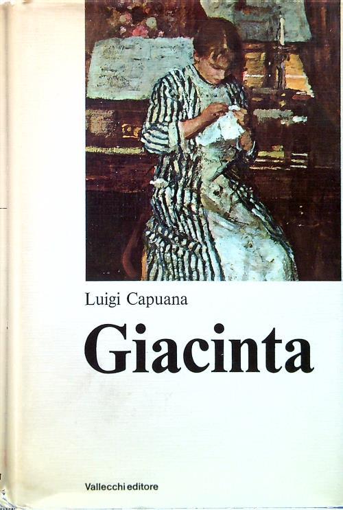 Giacinta - Luigi Capuana - copertina