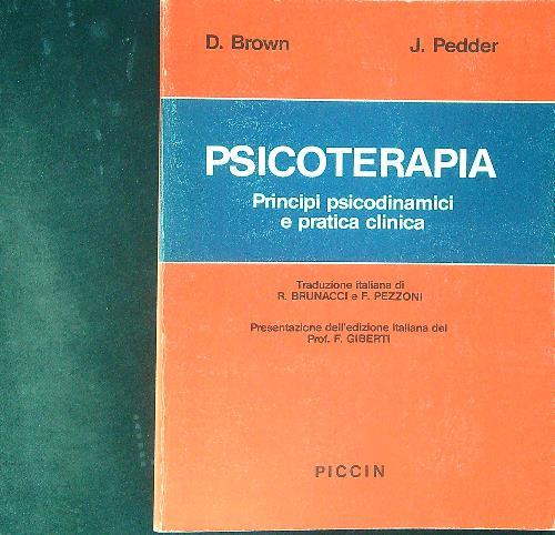 Psicoterapia - D. Brown - copertina