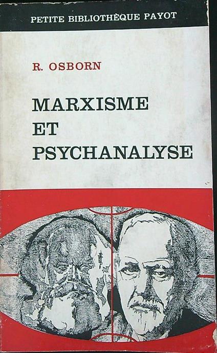 Marxisme et psychanalyse - R. Osborn - copertina