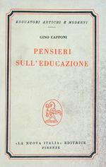 Pensieri sull'educazione.