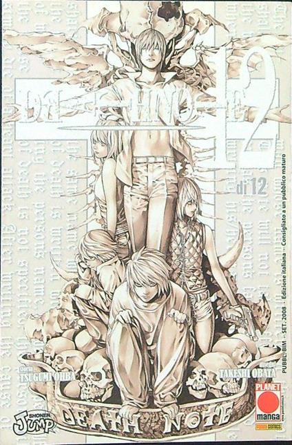 Death note 12 - Tsugumi Ohba - copertina