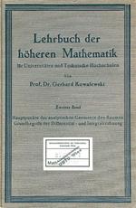 Lehrbuch der hoheren Mathematik. Zweiter band