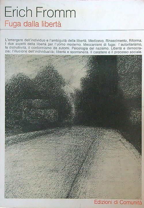 Fuga dalla libertà - Erich Fromm - copertina