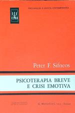 Psicoterapia breve e crisi emotiva