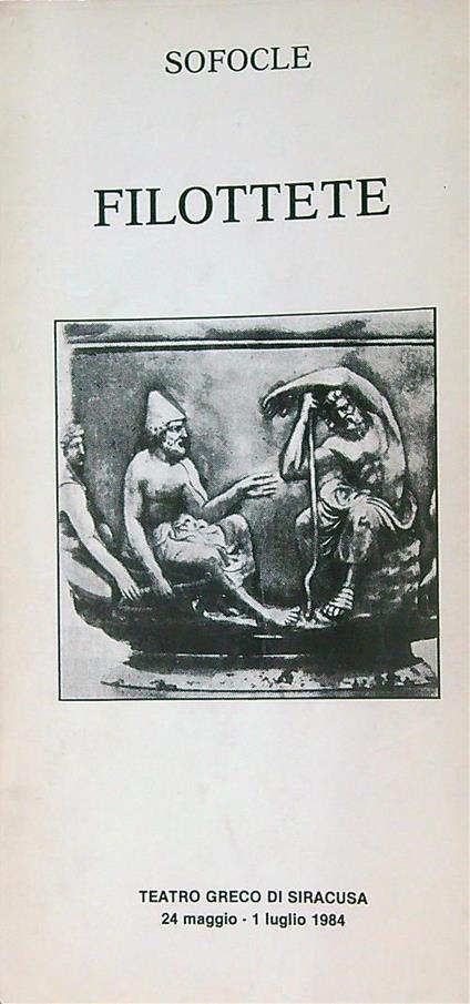 Filottete - Sofocle - copertina