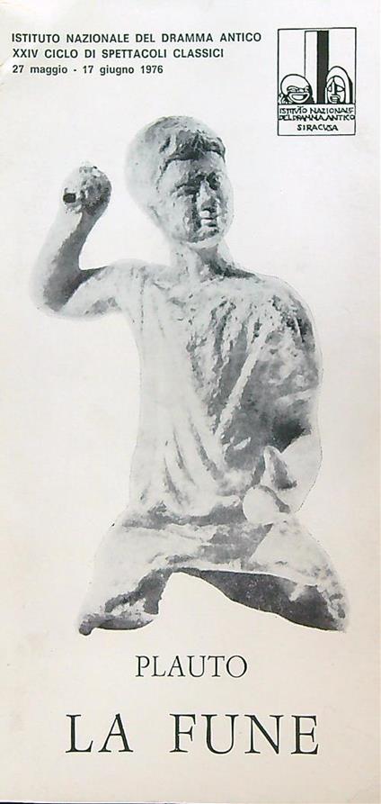 La fune - Plauto - copertina