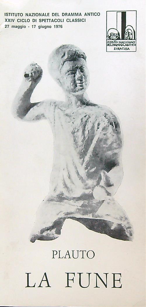 La fune - Plauto - copertina
